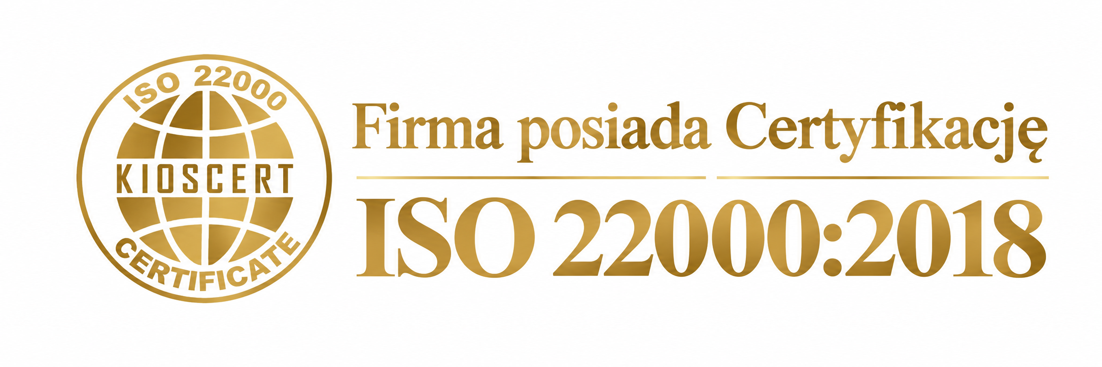 TakFoods certyfikat ISO  22000:18